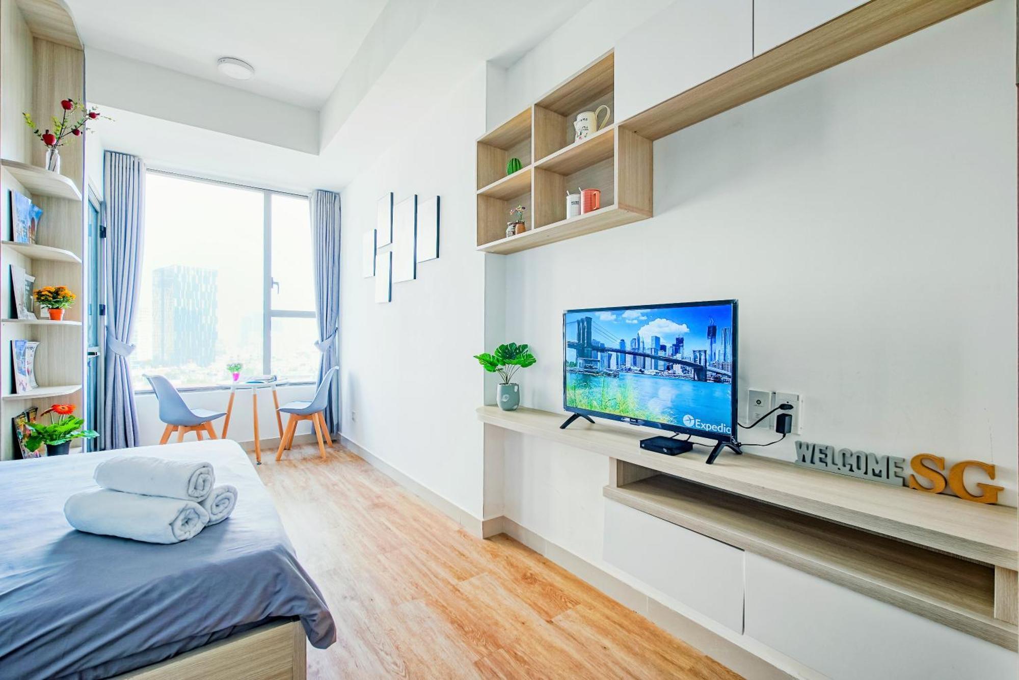 Innside Apartment - Rivergate Residence, Free Gym And Pool Ho-Chi-Minh-Stadt Exterior foto